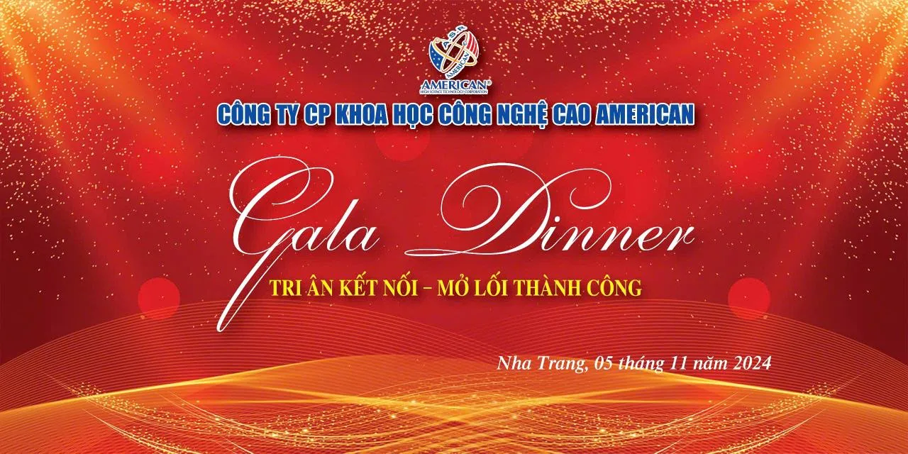 Tập thể American tại Gala Dinner Nha Trang 2024