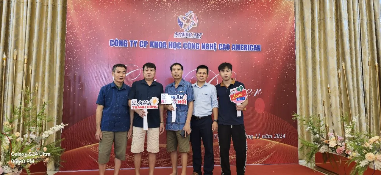 Cán bộ và đối tác American tại Gala Dinner